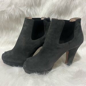 Prada Suede Ankle Boots
